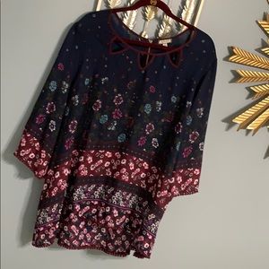 Beautiful boutique top size 1X new with out tags